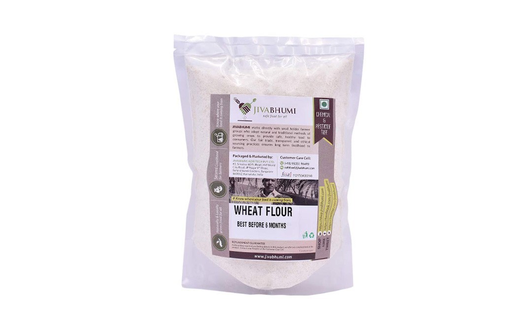 JivaBhumi Wheat Flour    Pack  1 kilogram